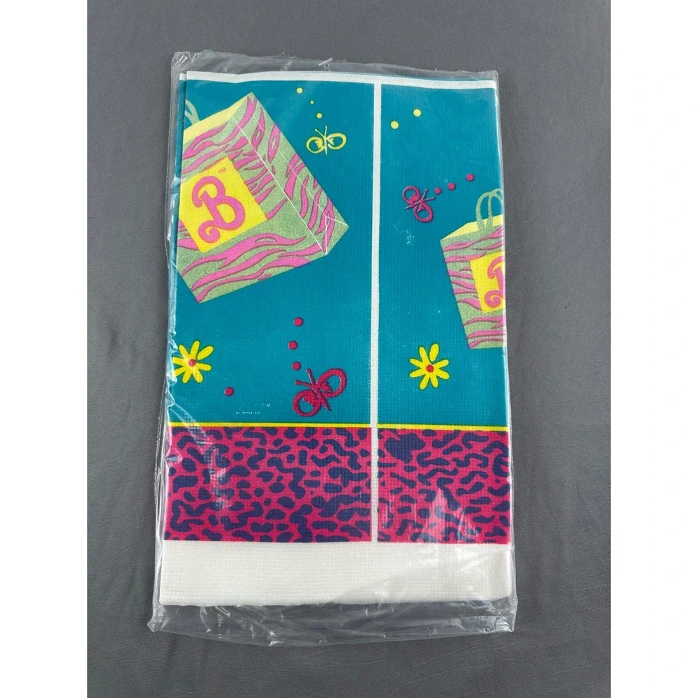 80's‎ Barbie Retro Table cloth 52x96in NOS